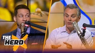 Chris Broussard on what's next for LeBron, the Warriors losing without Curry and more | THE HERD
