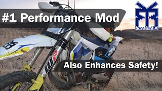 #1 Performance Mod For Dirt Bikes || Riding The Husqvarna TE250