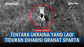 Perburuan Malam ORB Sparta Rusia Gempur Posisi Militan Ukraina dengan Lemparkan Banyak Granat