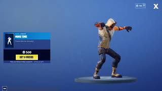 Mime Time Fortnite Emote