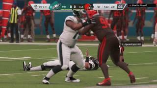"A battle between Friends" AgentWright (Eagles) Vs UltraHotWings (Browns) (Madden 20)