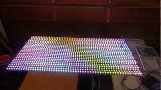 24 x 56 pixel RGB LED screen