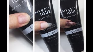 Наращивание акрил-гелем \ Френч акрил-гелем \ Mystique