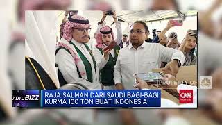 Raja Salman Bawa Oleh-Oleh 100 Ton Kurma Untuk RI