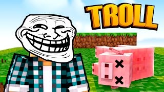 Minecraft: O PORCO MORREU !! - (Minecraft Troll)