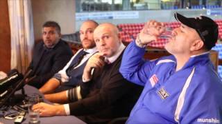 SENSATIONAL! - TYSON FURY, JOHN FURY, PETER FURY & ASIF VALI  - FULL HOMECOMING PRESS CONFERENCE