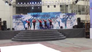 141228 Little apple + Sugar Free T-ara  ( sân chơi VH Taekwondo & Kpop 2014)