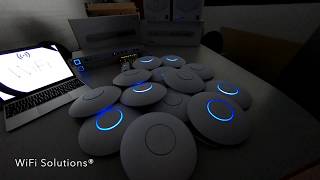 WiFi Solutions - UniFi setup shot on FrontRow