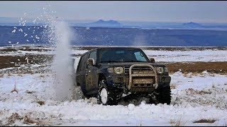 Сломанные джипы, порванные тросы. Снег ошибок не прощает!