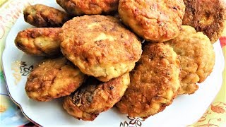 Постные котлеты из горбуши, по рецепту моей подруги.