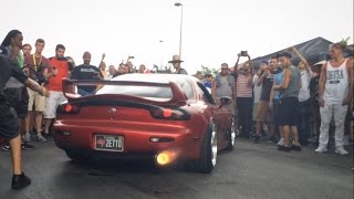 RX7 Anti-Lag! | Liberty Walk Summer Bash 2