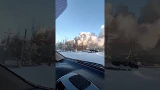 На росії сьогодні знову горить