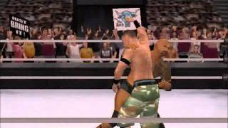 WWE 12 PSP John Cena vs The Rock (WM 28)