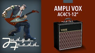 VOX AC4C1-12 : la démo de l'ampli à lampe en vidéo de Judge Fredd (La Boite Noire)