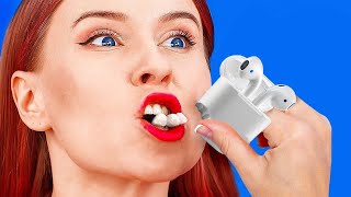 НЕОЖИДАННЫЕ ЛАЙФХАКИ С ЕДОЙ, КОТОРЫЕ ВАМ ПОНРАВЯТСЯ! || Розыгрыши и челленджи с едой от 123 GO LIKE!