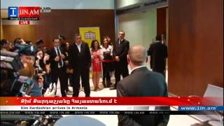 Live Kim Kardashian Arrives in Armenia