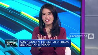 Ada Kejutan, IHSG Ditutup Hijau Jelang Akhir Pekan