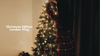 ?Christmas edition. 1ㅣ런던 센트럴 크리스마스 분위기, 버버리 카페, 윈터원더랜드, 뮤지컬 웨이터리스, 크리스마스트리 꾸미기