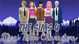 The Sims 4 Create a Sim | Anime Character | Mirai Nikki / Future Diary