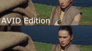 The Last Jedi: Avid Edition Fan Edit - Luke & Rey Scene no Lightsaber Toss