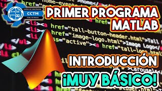 Mi primer programa: Matlab | Fundamentos de Programación | Ing. Química | ¡Muy básico!