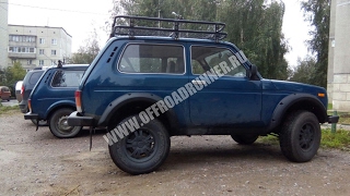 Обзор расширителей арок LAPTER NIVA ВАЗ 2121 и ВАЗ 2131