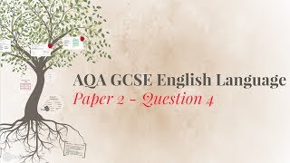 AQA GCSE English Language Paper 2 Question 4 (2017 onwards) PART 1