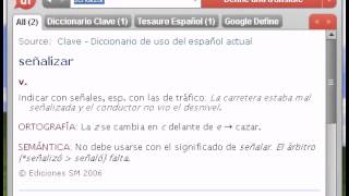 Definición de señalizar