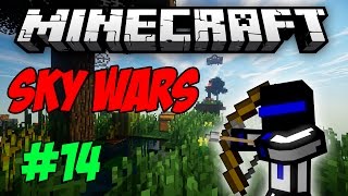 ОЧЕНЬ ЖАРКО! 14 Sky Wars - MINECRAFT