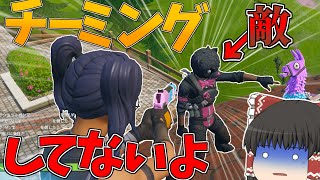 【Fortnite】Q、チーミングしてますか？A、いいえしていません。永遠の初心者が行くフォートナイトパート75【ゆっくり実況】