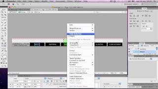 Fireworks CS5: Tutorial básico (Como hacer una Barra de Menú Web) 1 de 2