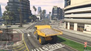 GTA 5 - HVY Dump Truck PvP gameplay