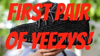 FIRST PAIR OF YEEZYS! @Toooooort