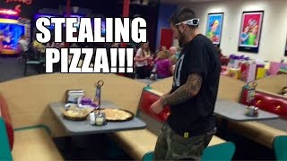 CATFISH GIRL STALKS Grim at BIRTHDAY PARTY at Chuck E. Cheese