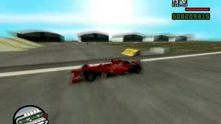 GTA sa formule 1 car mod test #1