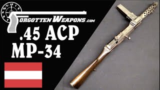 Subguns for South America: the Steyr-Solothurn MP-34 in .45ACP