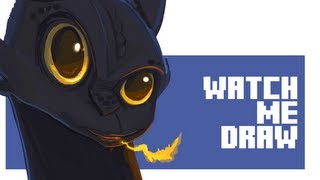 Watch Me Draw Toothless