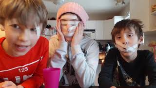 Tape your face challenge 2!!