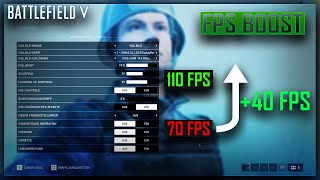 Battlefield 5 FPS Boost this is how I got the game from 70 to 110+ FPS