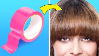Cool Haircut Hacks to Upgrade Your Style || Beauty Hacks And Transformations