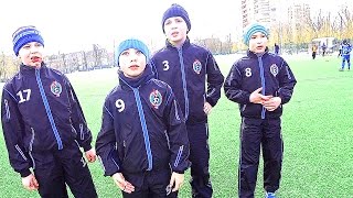 Futbol: "Победа по пенальти"+"Играем против команды девочек 2005" (РОМА №17 - БЫЛ РАНЕН НА ПОЛЕ)