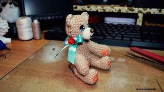 Амигуруми | Мишка | Тедди | Игрушка | МК | Мастер-класс | Схема | Творчество