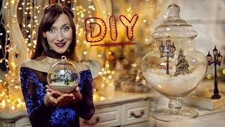Новогодний DIY / Декор в БАНКЕ / ПОДАРКИ