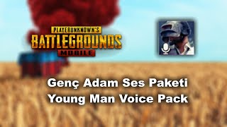 PUBG Mobile Yeni Türkçe Seslendirmeli Komutlar [Young Man Voice Pack]