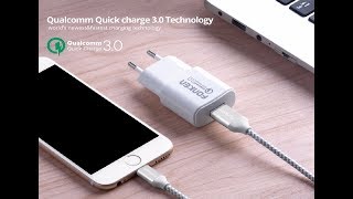 Адаптер FONKEN для быстрой зарядки смартфонов 18W; 5-9V_2A;  9-12V_1,5A