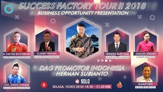 DAGCOIN SUCCESS FACTORY INDONESIA TOUR II 2018