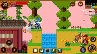 (Ninja School online) Sức Mạnh Đao 130 cân tà thú lv 100 né như hack