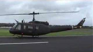 Huey Helicopter taking off at the Ulster Airshow 2007