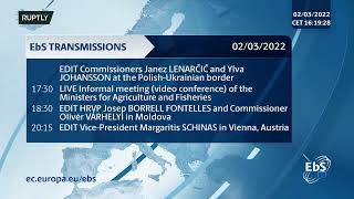 LIVE: EU's Borrell and Moldavian President Sandu hold joint press conference in Moldova