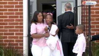 Emotional funeral service for 11-Year-Old Arabian Gayles